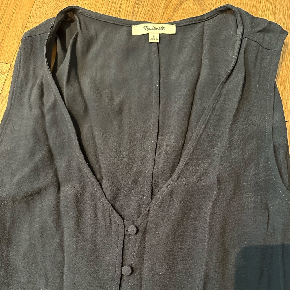 Madewell navy dress